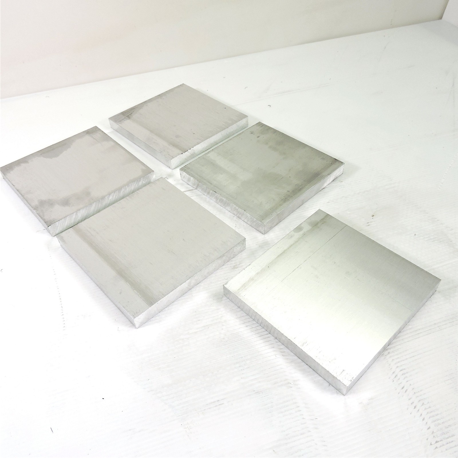.625″ thick 5/8 Aluminum 6061 PLATE 5.25″ x 5.875″ Long QTY 5 sku 136738A