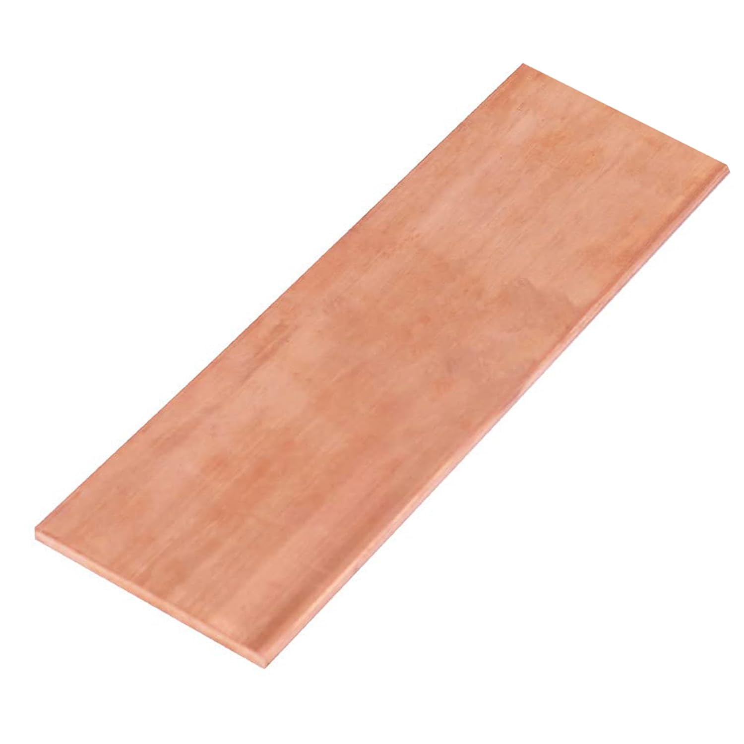 1/8 x 2 x 6 Inch C110 Copper Flat Bar Solid .118 Plate Mill Stock Metal Sheet