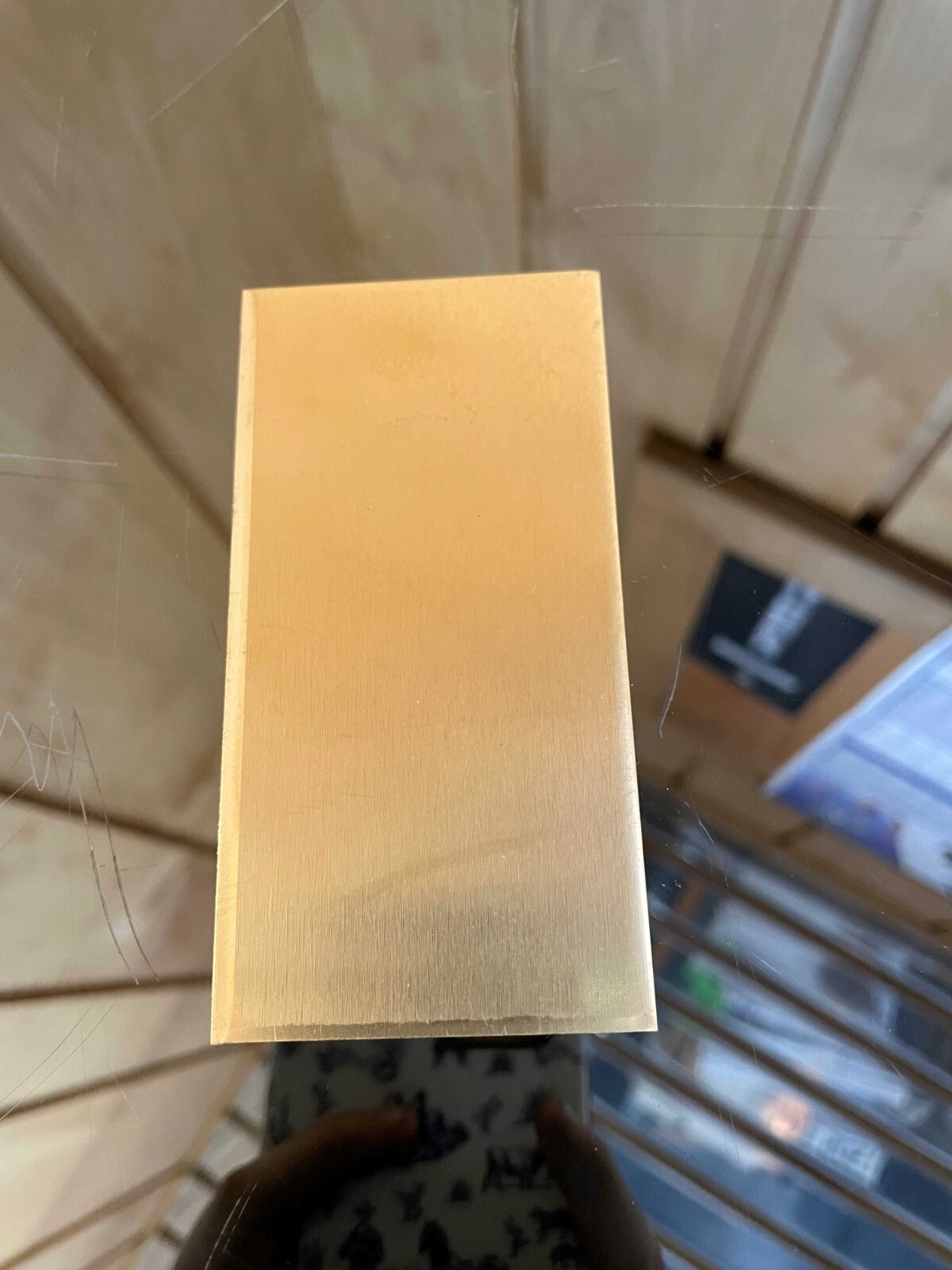 3/16″ BRASS SHEET PLATE NEW 2″X4″ .1875 Thick *CUSTOM SIZES AVAILABLE*