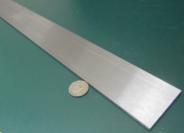 O1 Tool Steel Ground Bar 1/8″ (+/-.001″) Thick x 2.0″ Wide x 36″ Length