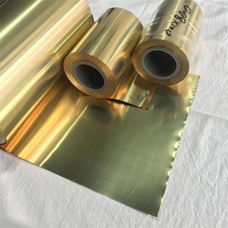 High-quality CuZn33/C2680R brass foil0.02/0.03/0.04/0.05/0.06/0.08mm