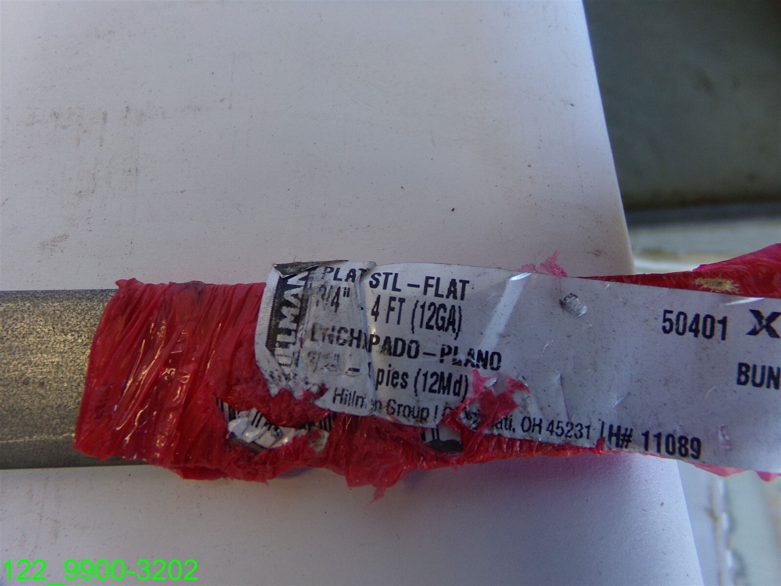 QTY=2: HILLMAN 3/4″ W X 48″ L, 12 GA, STEEL FLAT BAR 50401