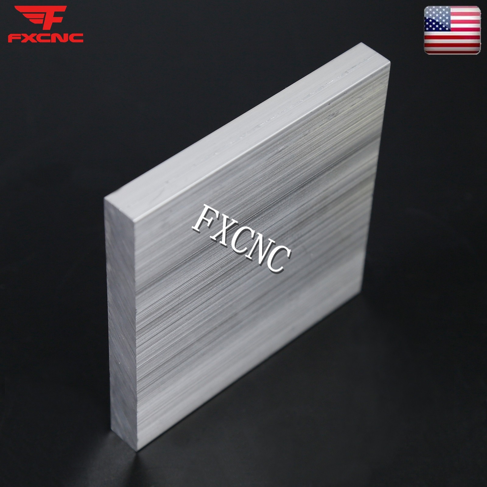 6061 Aluminum Flat Plate Sheet Metal DIY Long 100mm Wide 100mm Thick 12mm