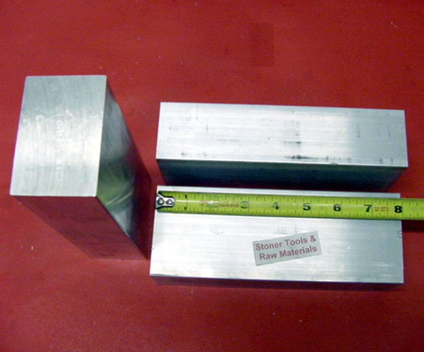 3 Pieces 1-1/2″ X 2″ ALUMINUM 6061 FLAT BAR 8″ long Solid T6 Mill Stock 1.5″x 2″
