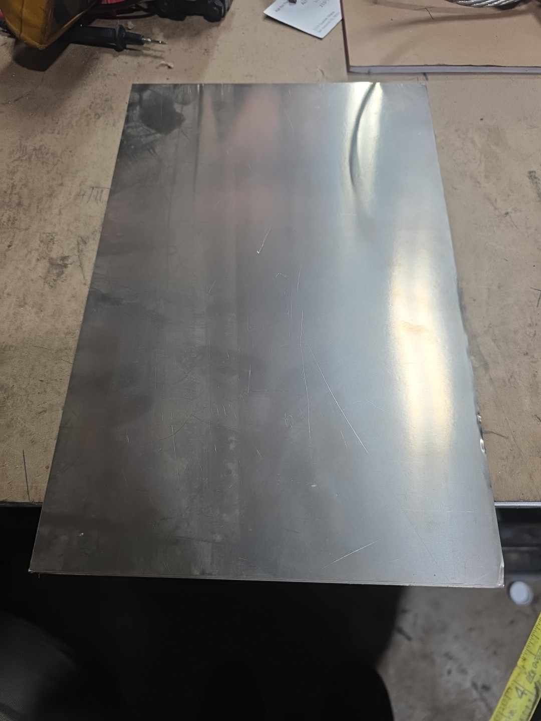 Titanium Laminated Shim Stock Plate MIL-S-22499 Comp 5 Type 1 Aerospace Surplus
