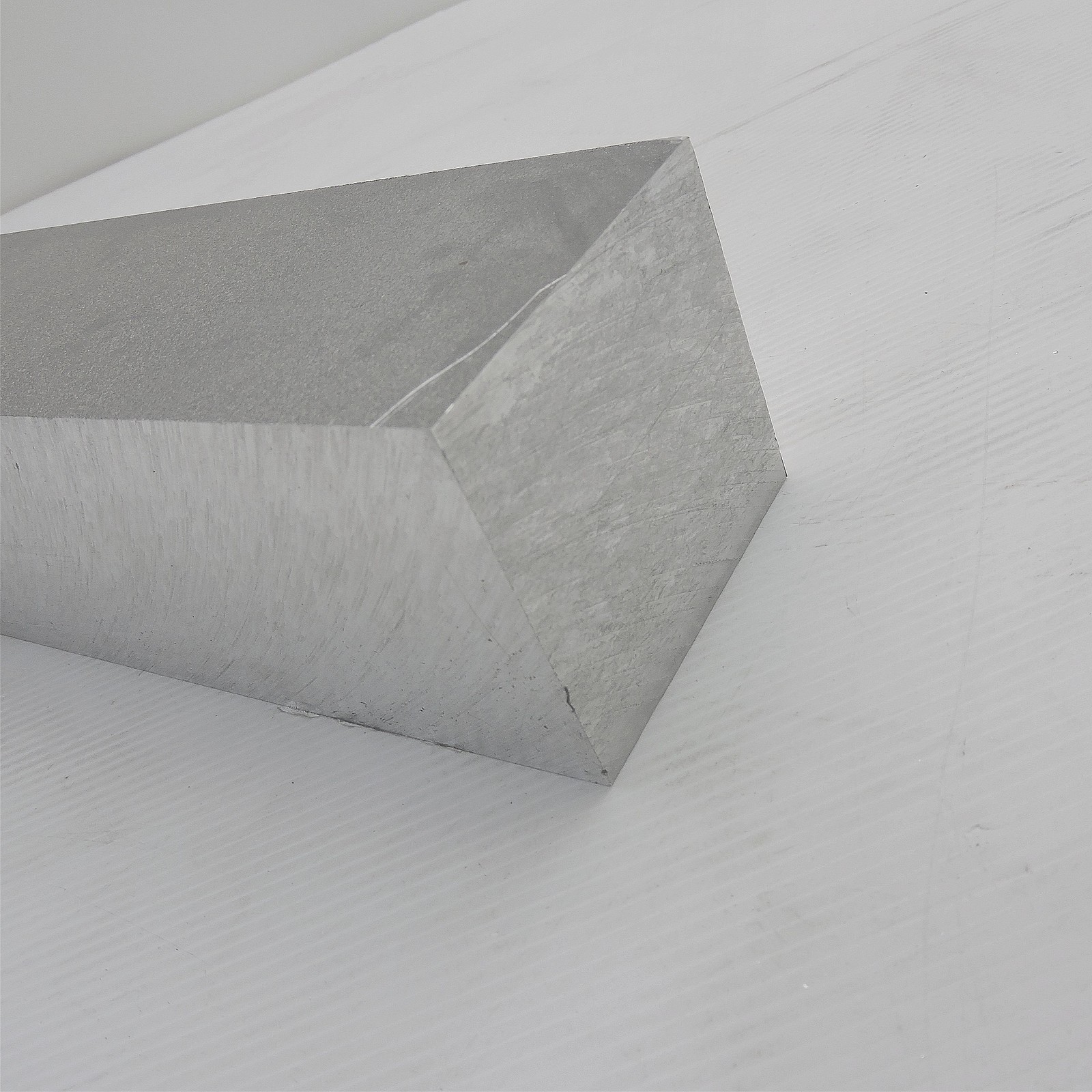 3″ thick Aluminum 6061 PLATE 3.75″ x 19″ Long sku 107288
