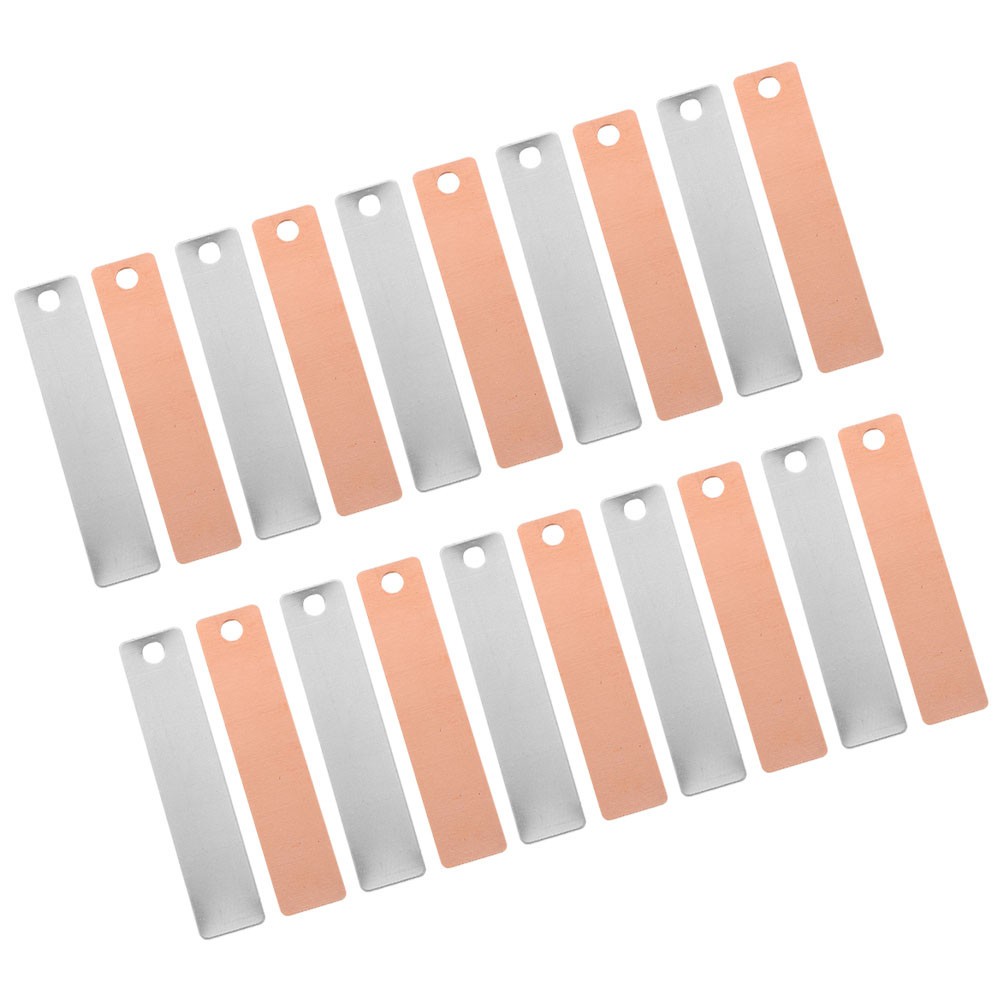 8 Pairs Zinc Anode Strip for Electroplating Plates
