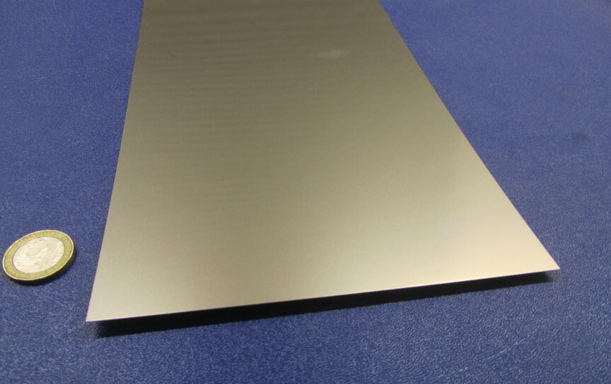 304 Stainless Steel Sheet Shim, .009″ (+/-.00045″) x 6.0″ x 10 Foot Length