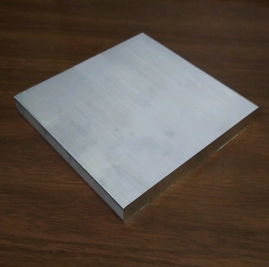 .125″ X 8″ X 8″ long new solid 6061 aluminum SHEET flat stock 1/8