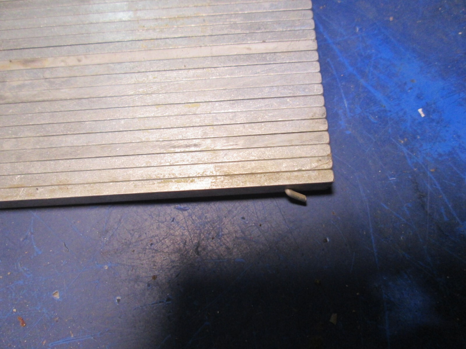 aluminum bar stock .12″ X .3″ x 9 1/4″ Long (48) pieces, read description