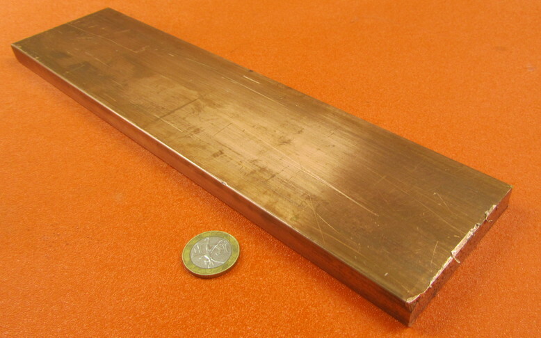 110 Copper Bar H02, 1/2″ Thick x 3.0″ Wide x 1 Ft Length