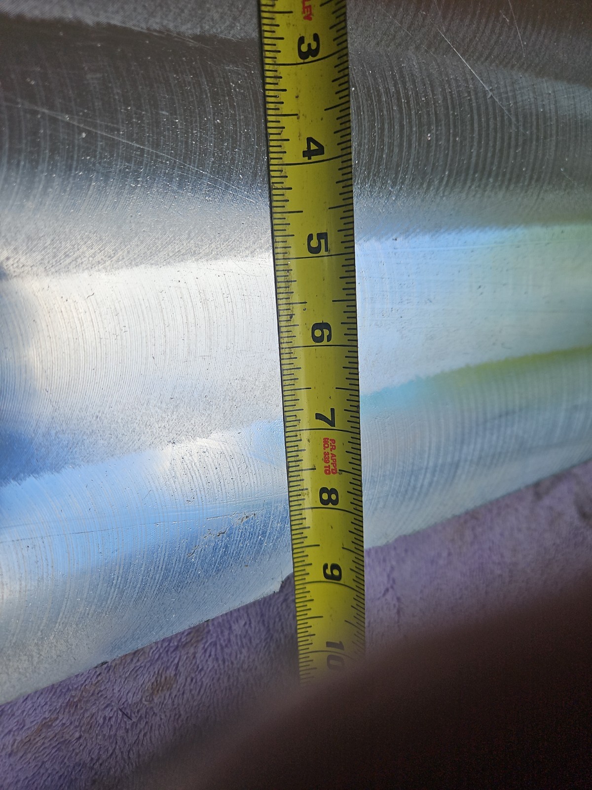 KAISER aluminum plate 6061-T651 3/4″ X 25-3/8″ X 8-3/4″ Made In USA