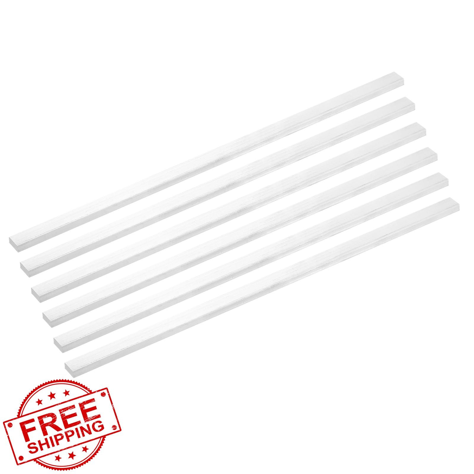 MECCANIXITY 6x 15/64″x3/8″x13″ Aluminum Bar