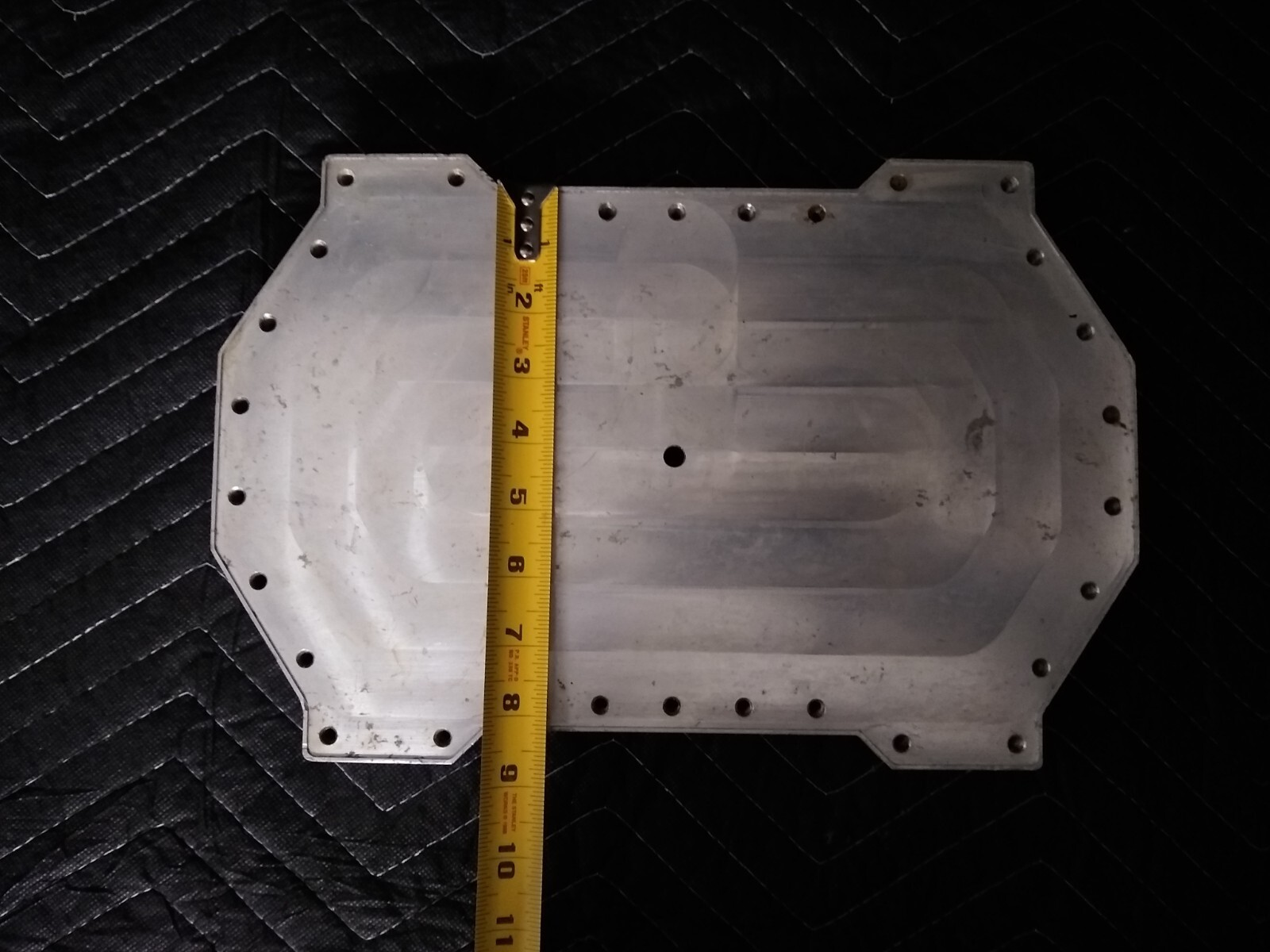 Aluminum Sheet cut out pcs 1.0″ x 14.0″ Wide x 9.5″ Length, 1 Unit