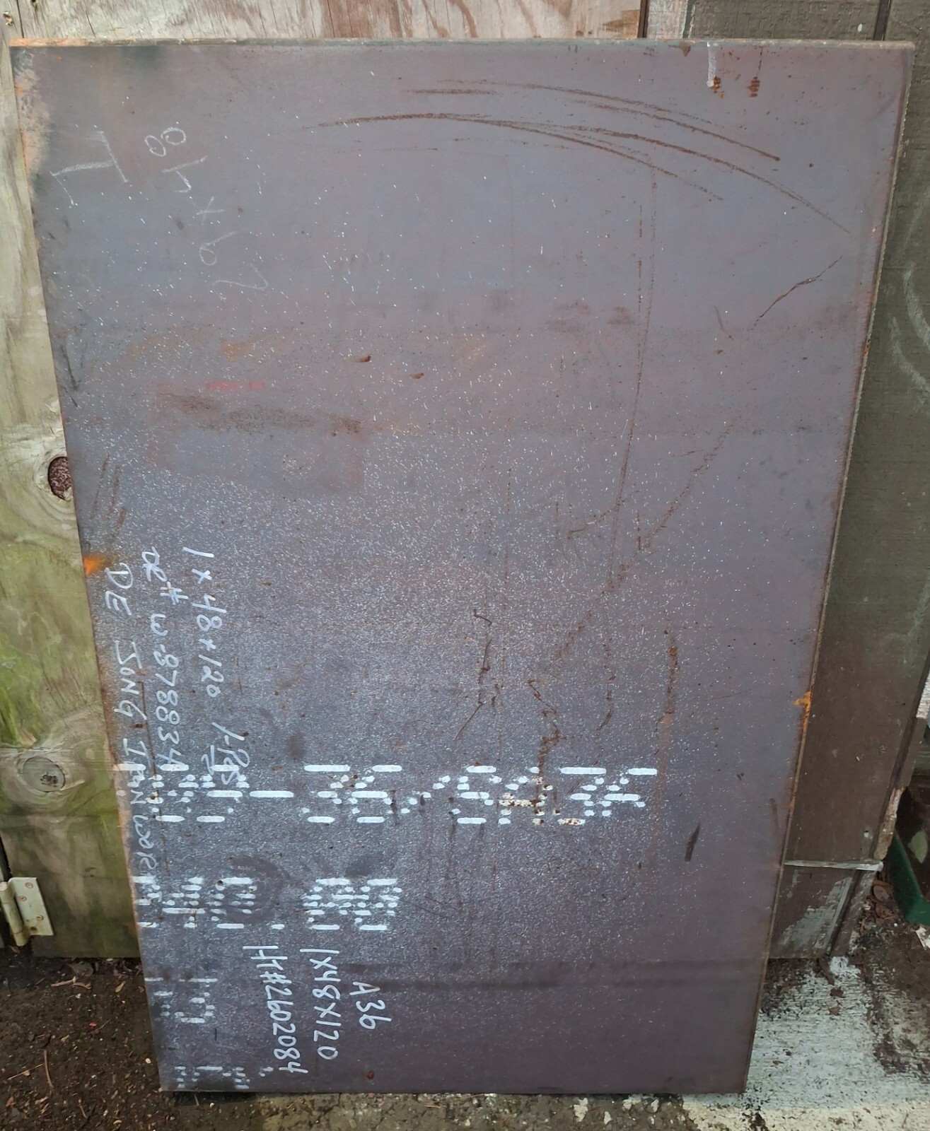 A36 Mill Finish Alloy Steel Plate 1″ Thick x 29-1/8″ Width x 60.5″ Length