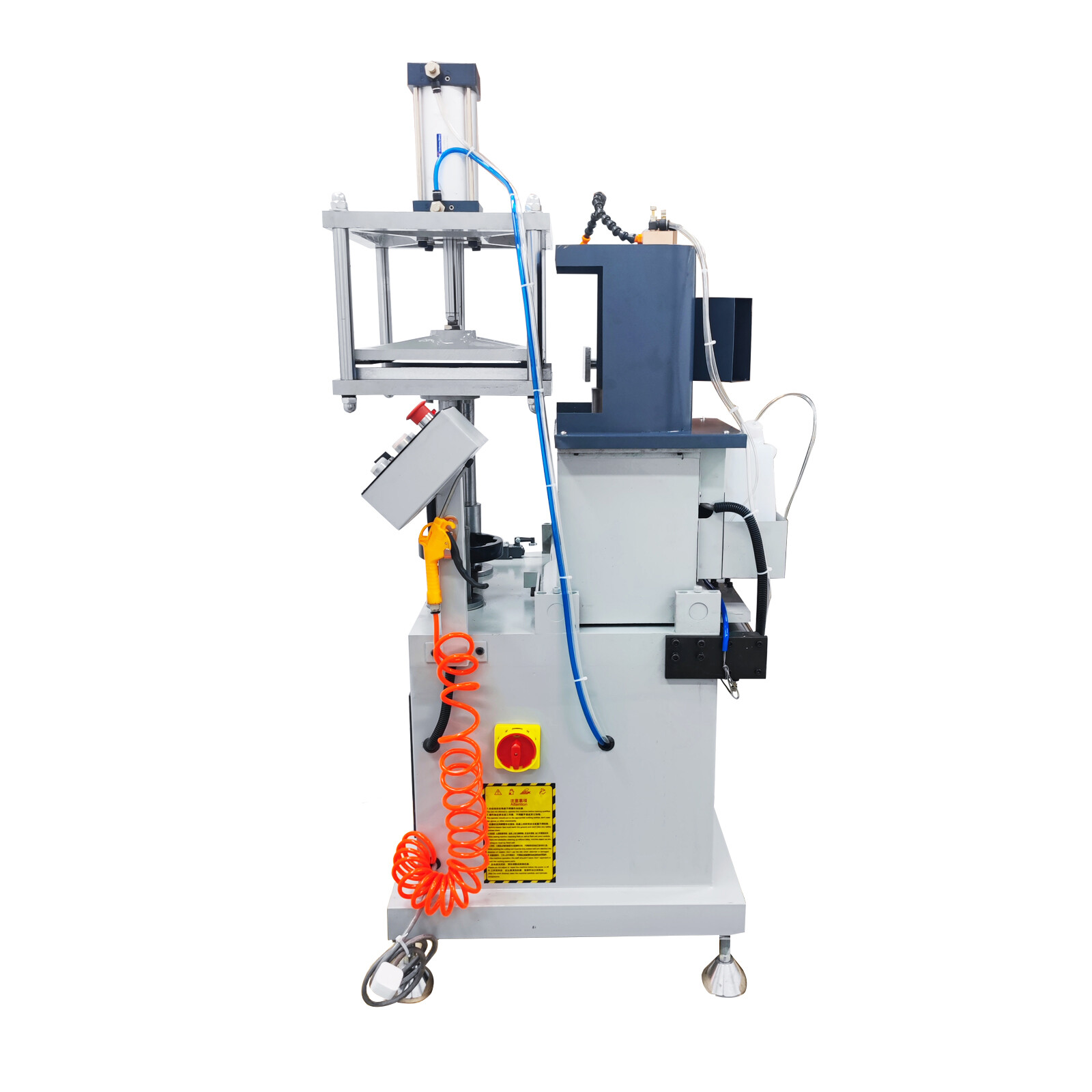 Aluminum Window Making Machine 200mm Cut Width Aluminum Profile End Milling 220V