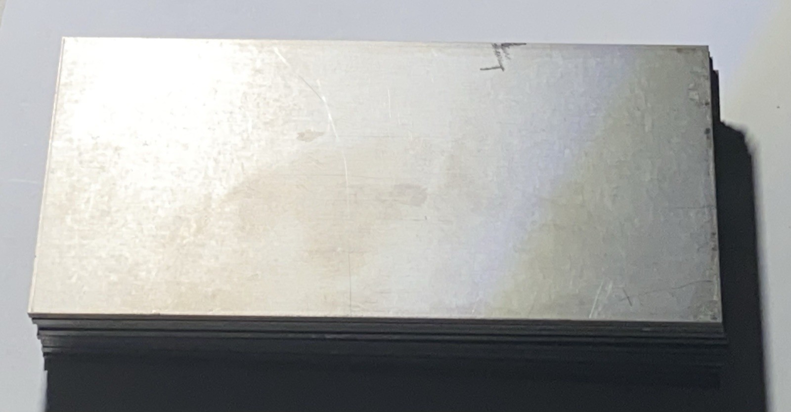 (10) Titanium Sheets 6AL4V AMS 4911, .08” X 2.9” X 5.9”