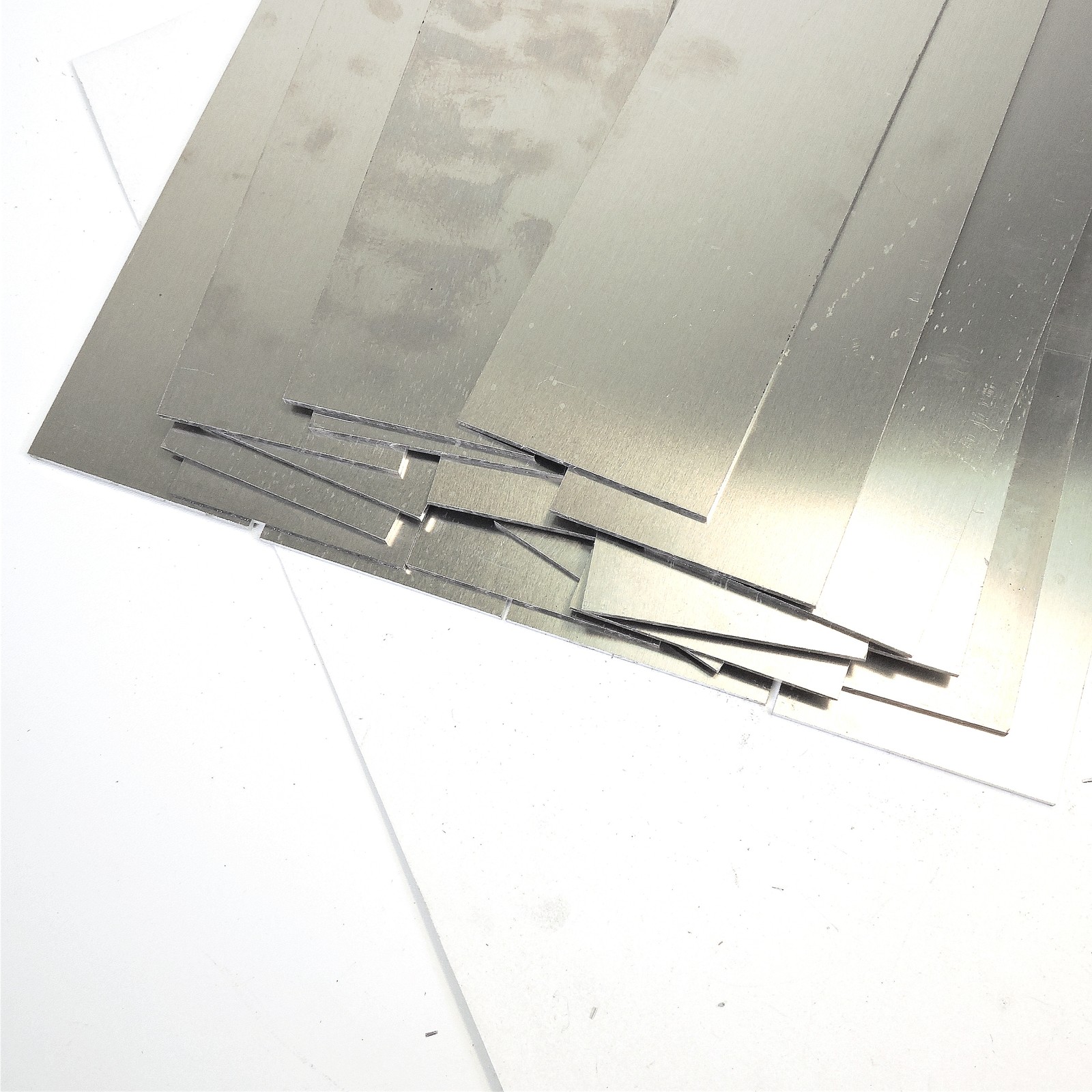 .125″ thick Aluminum SHEET 1.5″ x 26.5″ Long Plate QTY 25 Stock sku 340075