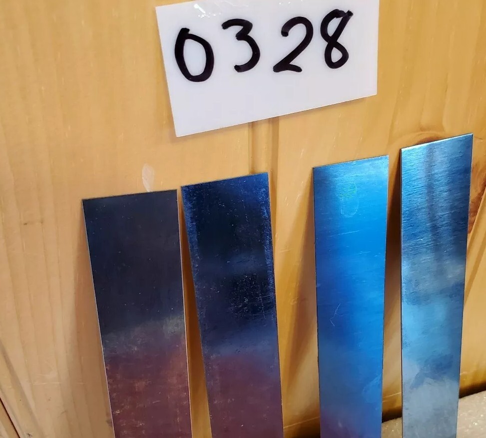 Blue Tempered Spring 1″x12″ stock .012 .015 .020 0.028 0.012 015 020 028 012