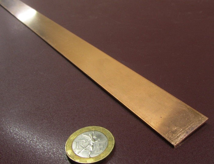 110 Copper Bar H02, 1/16″ Thick x 1.0″ Wide x 72 Inch Length