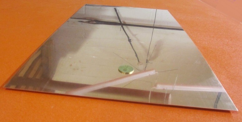 101 Copper Sheet 1/8 to 1/4 Hard .080″ Thick x 12.0″ Wide x 24.0″ Length