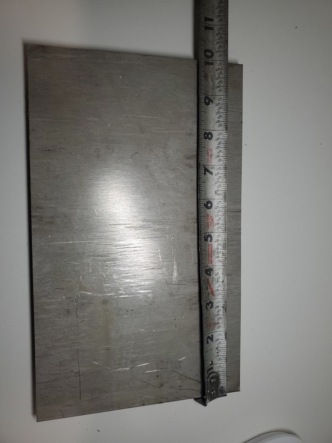 1/2″ thick x 6″ Wide 10″ long Stainless Steel Flat Bar 304 Plate 6x10x1/2