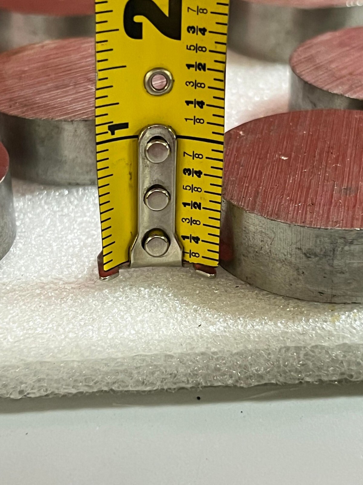LOT of 10 304 SST Stainless Steel Alloy 2”x 5/8” Block 5,5 Pounds