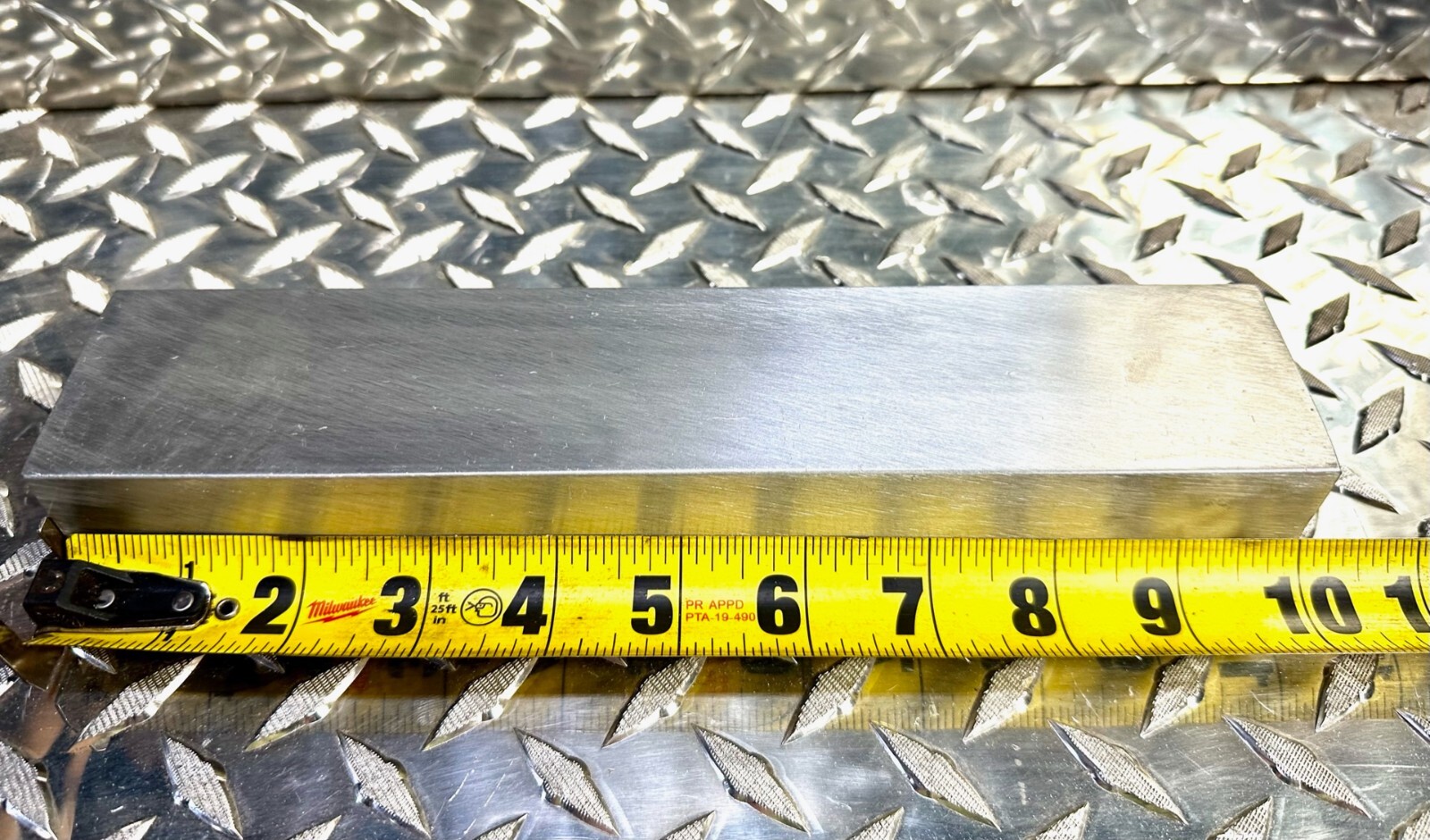 1-1/2″ X 2″ ALUMINUM 6061 FLAT BAR 10″ long Solid Extruded Mill Stock #3