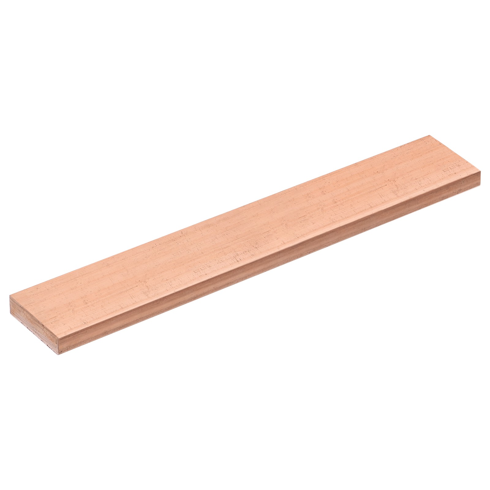 Copper Flat Bar, 1/4″ Thickness x 1″ Width x 6″ Length Copper Bar Stock