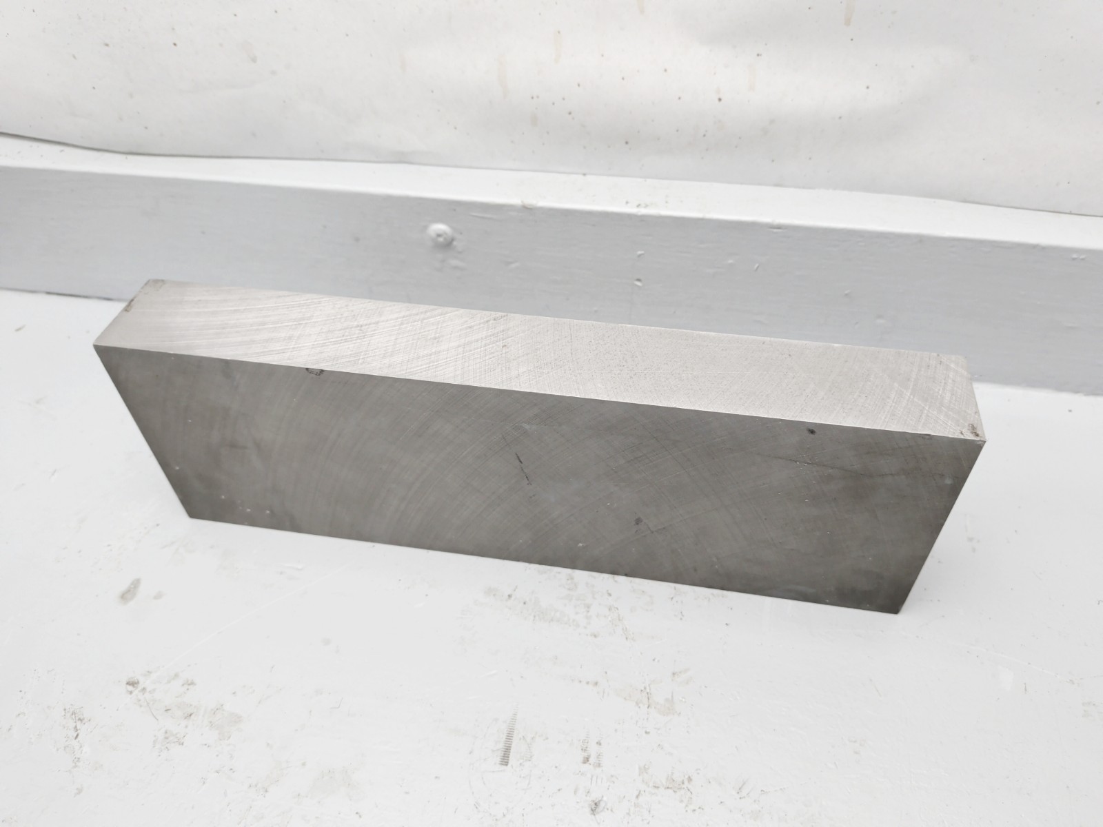 1-5/8″ x 4-1/2″ x 12-1/2″, D3 Decarb Free Tool Steel Flat Stock, 25lbs
