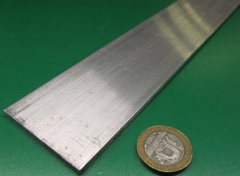 3003 H14 Aluminum Bar, 3/16″ (.187″) Thick x 2.0″ Wide x 36″ Length