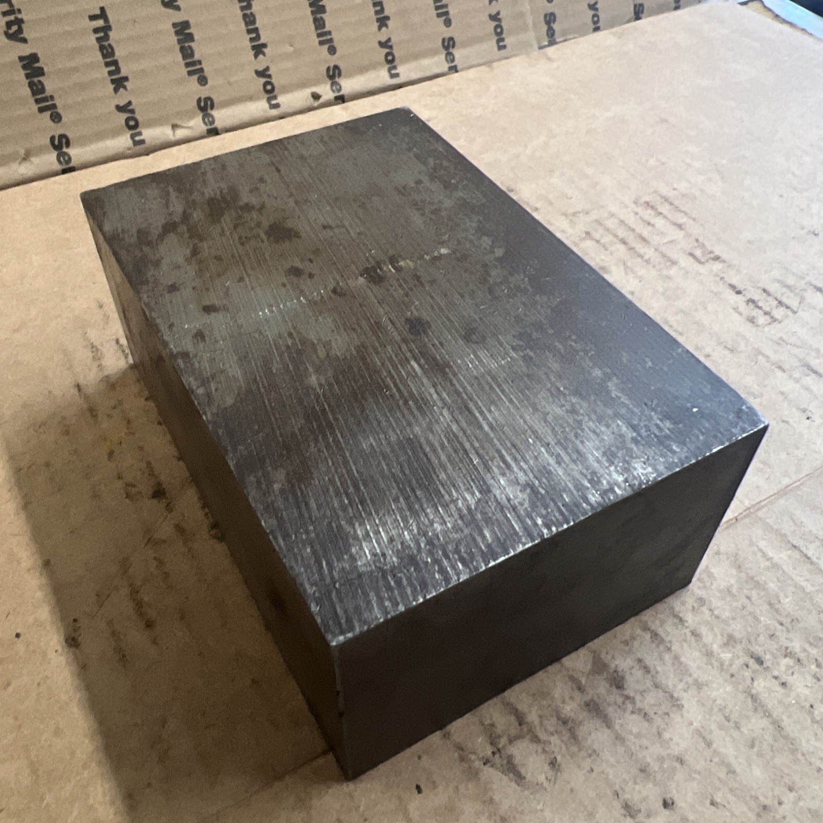 4 X 6 CR Flat Steel Bar 1018 Blacksmith Machining Smooth Surface 2 1/2″ Long