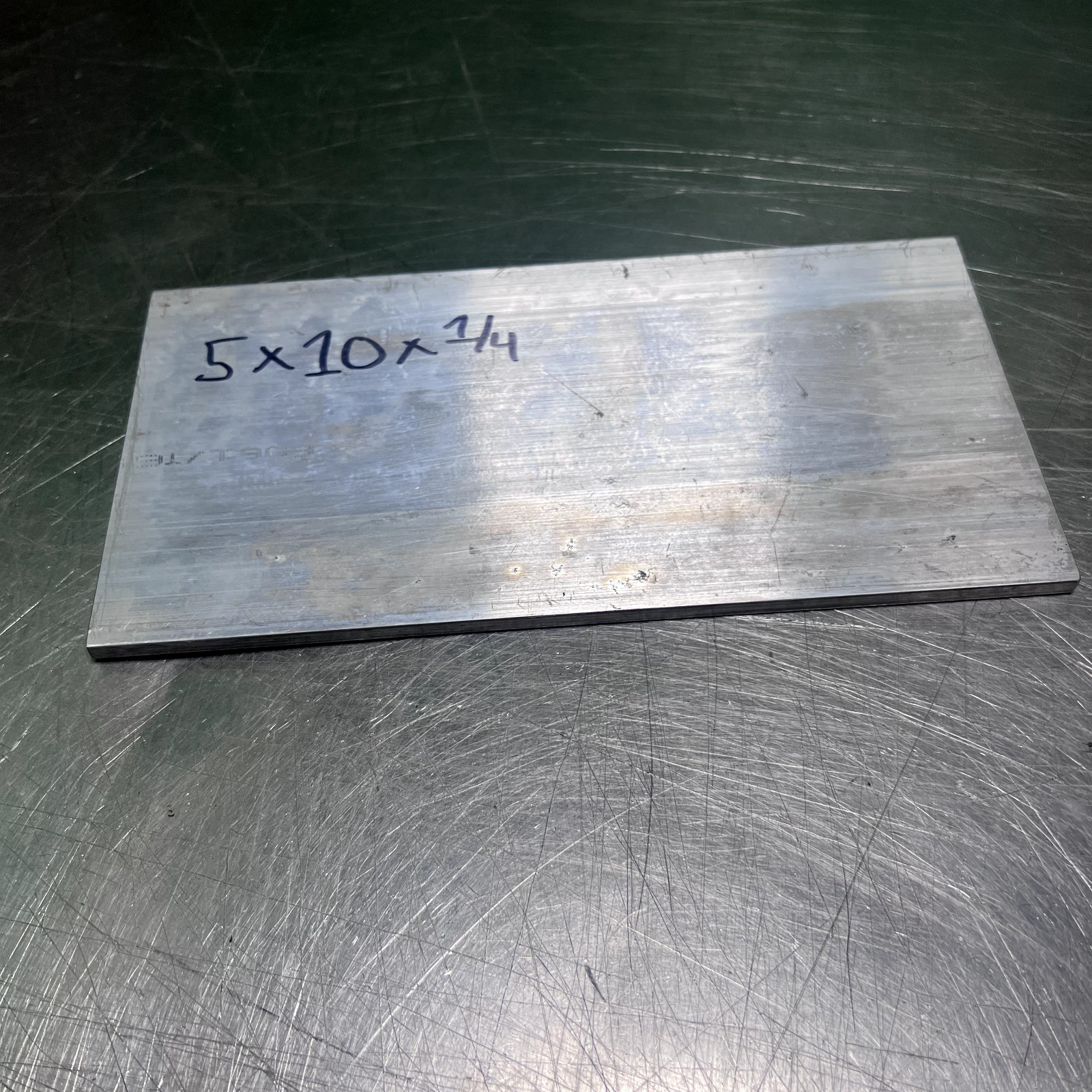 Aluminum Plate 0.25″ x 5″ x 10″ Long Flat Bar Block CNC Metal USA 6061 T6511