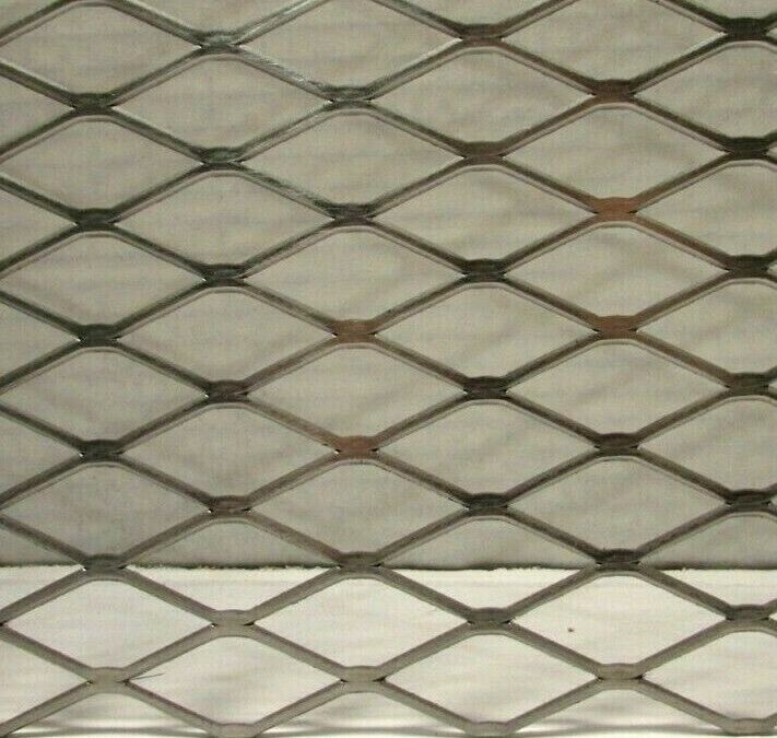 3/4#13- 304 STAINLESS STEEL FLATTENED EXPANDED METAL– 12″ X 18″