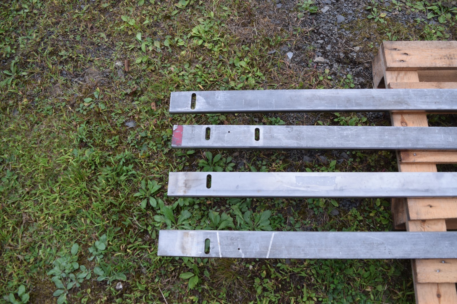 Steel Metal Flat Bar 90″x2.5″x0.75″ Lot of 4