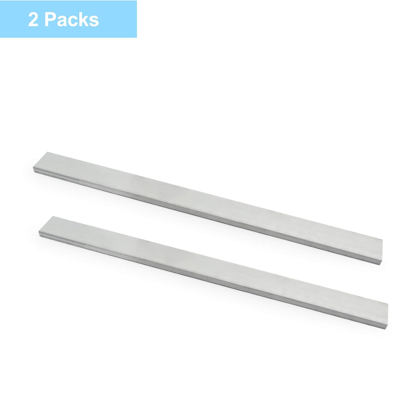 Evecad 2PCS Aluminum Flat Bar, Aluminum Plate, 12″ Length 1″ Width 1/4″ Thick…