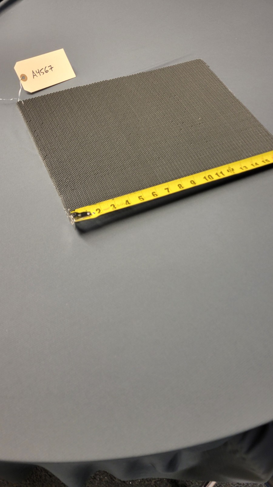 Aluminum Honeycomb Core – 12″ x 17 x 0.50″ (Flexible)