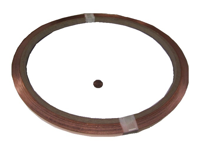 110 Copper Foil Soft Temper .016″ Thick x 1/2″ Wide x 100 Foot Length