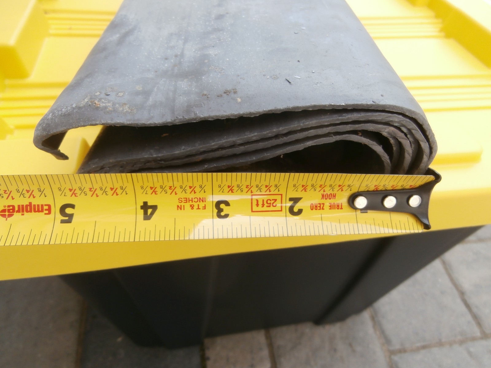 Vintage Roll of Sheet Lead Metal 1/16″ thick 35lbs
