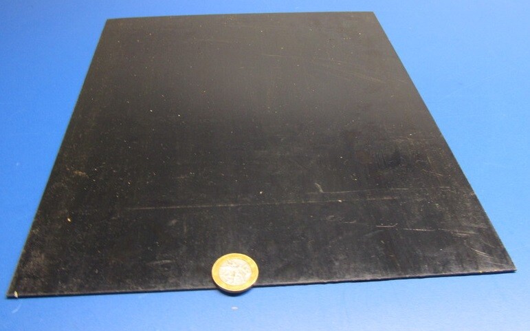 Blue Tempered Spring Steel Shim 0.030″ Thick x 10.0″ Width x 12″ Length
