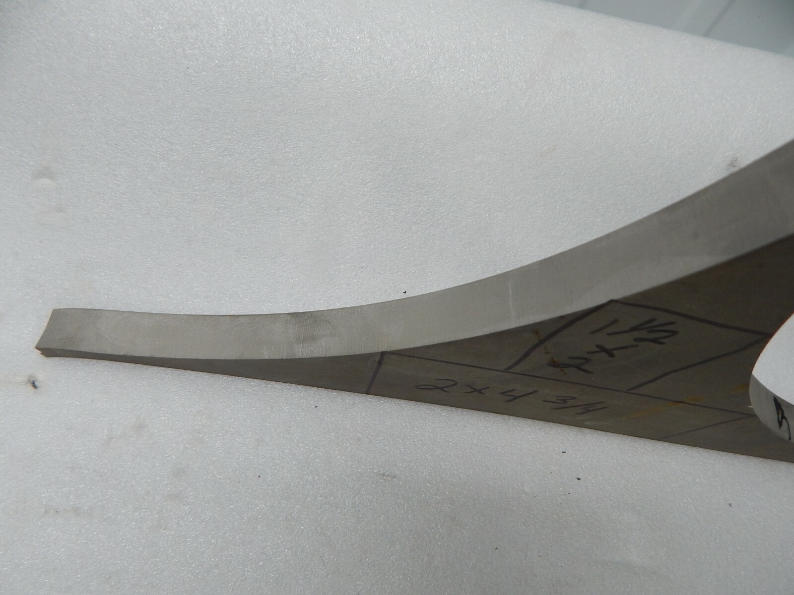 INCONEL 718 3X 3 X .670 or 2 X 4.75 see pic for details Plate Sheet 11/16 ,5/8