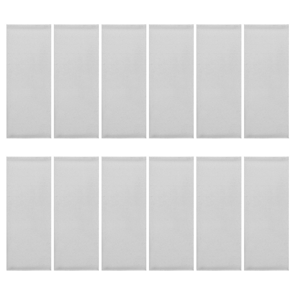 12Pcs Durable Pure Zinc Anode Plates Silver Metal Sheets for Fruit Battery Use