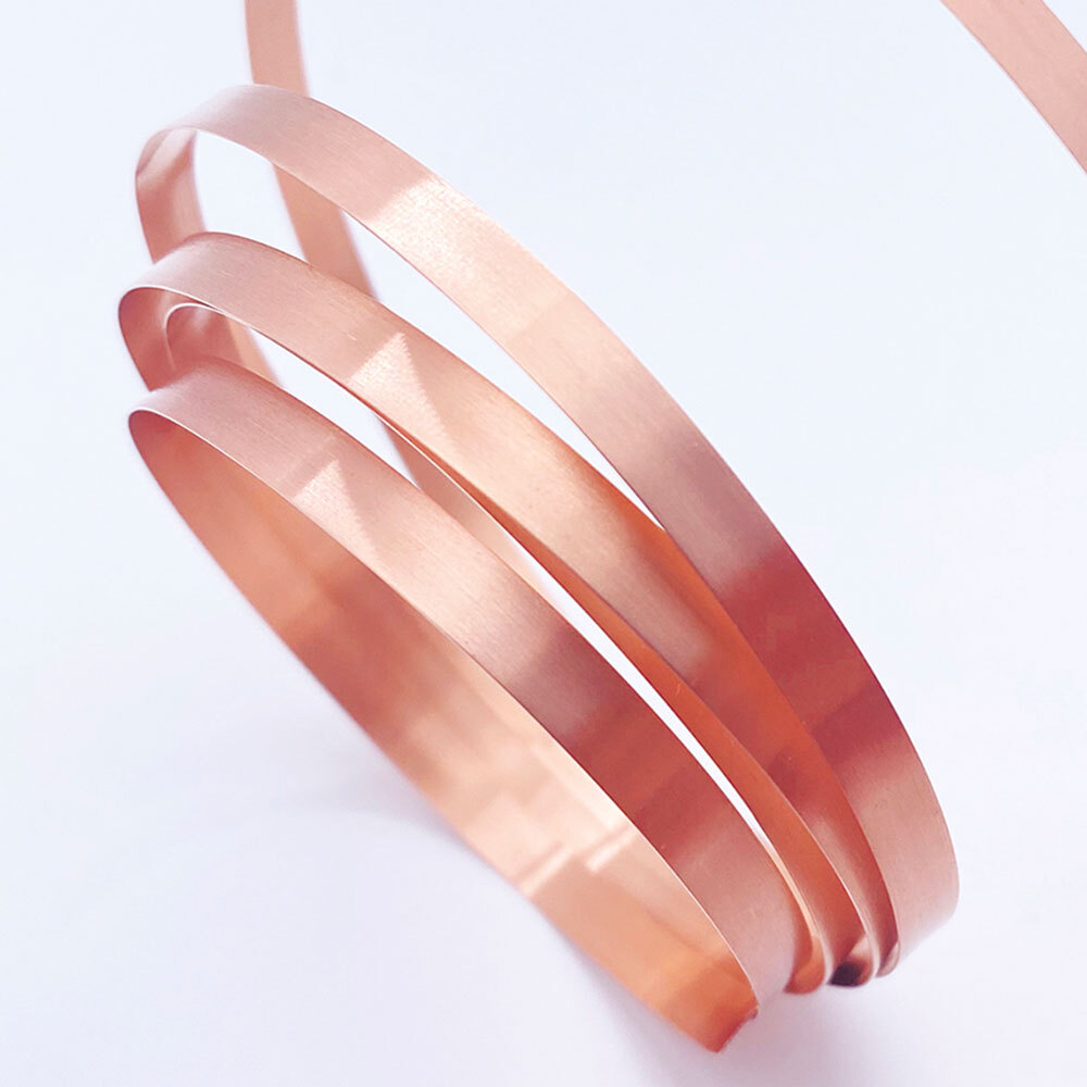 1PC 0.3mm x 10mm x 1000mm 99.9% Pure Copper T2 Cu Sheet Panel Foil Plate Strip