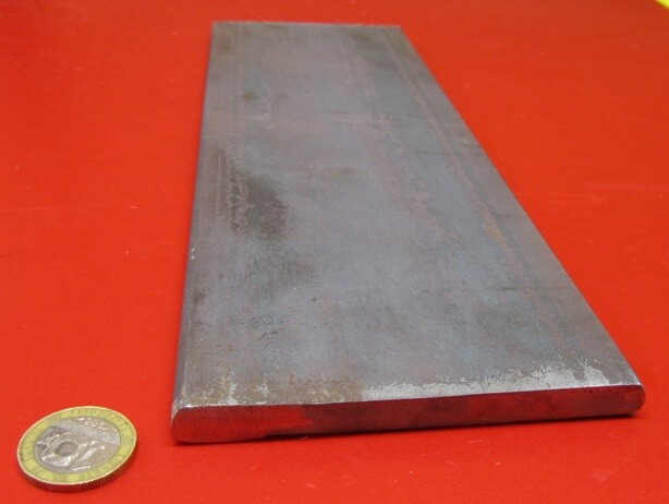 5160 Spring Steel (Knife, Blade) Bar .360″ (+/-.006″) Thick x 4.0″ Wide x 12″