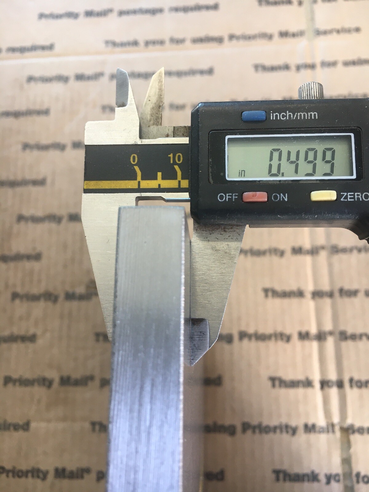 1/2 X 6 Flat Steel Bar 1018 Machining Cold Rolled 0.500 Smooth Finish 10″ L