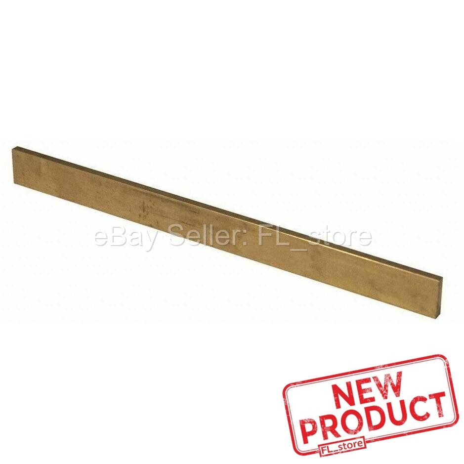 2 PACK Brass Flat Strips .064″ x 1/2″ x 1 Foot 260 Solid Rectangle Stock 12″ NEW