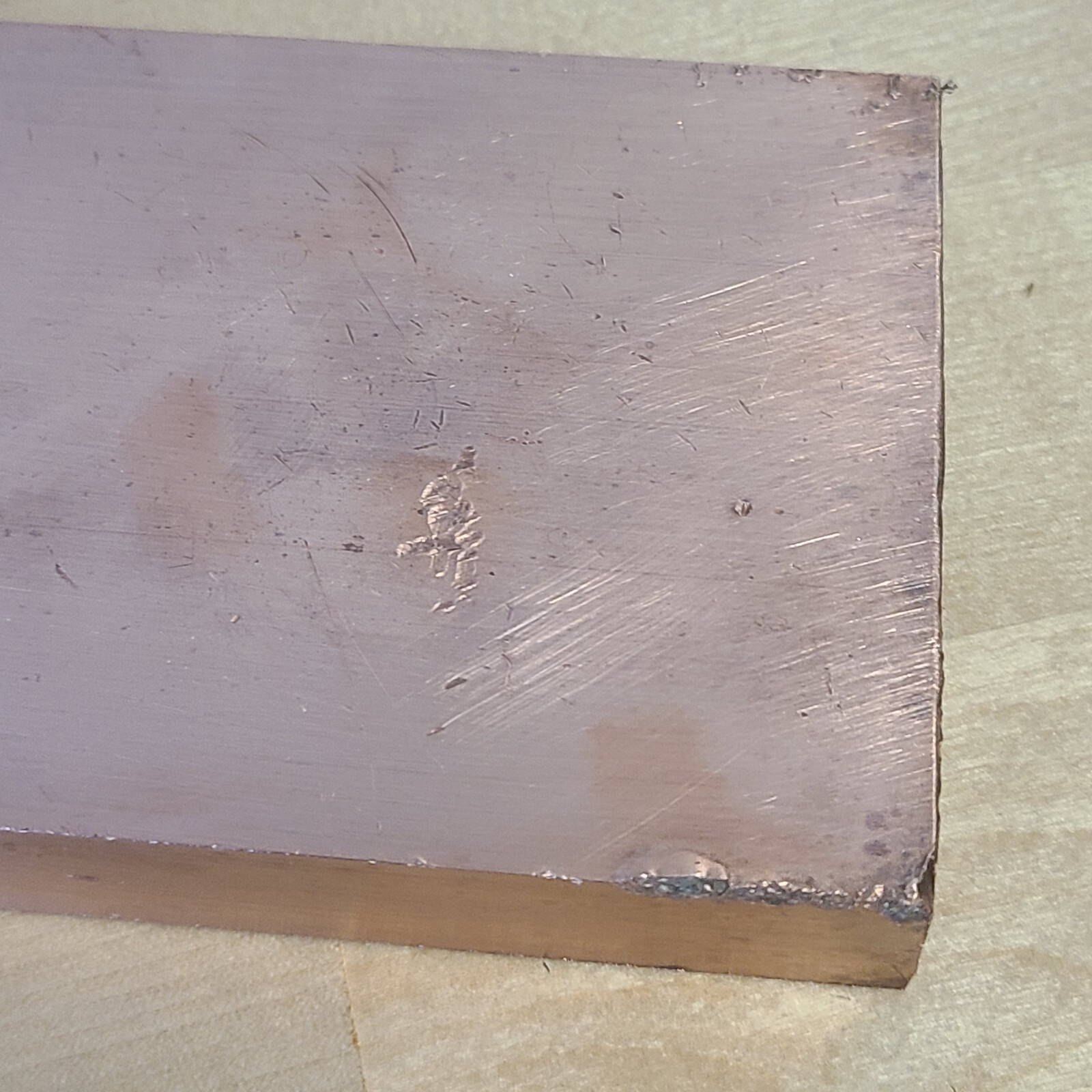 110 Copper Bar 3/4″ Thick x 3.0″ Wide x 11″ length