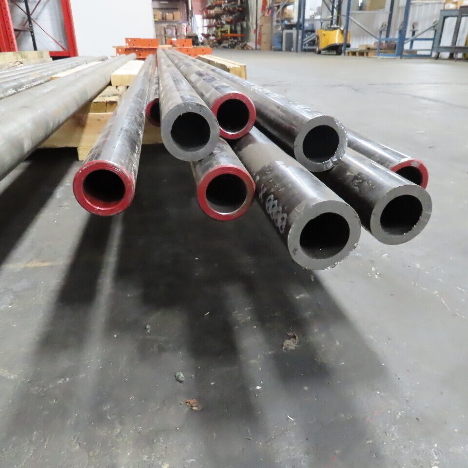 2″ x 1-3/8″ ID x .3125″ Wall Carbon Steel Round Tube 135″ Length Lot Of 9