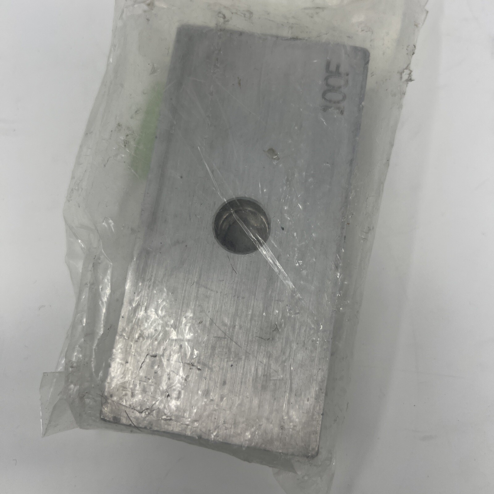 1″X 2.5″ X 5″ new aluminum block 95-100F 1413J19