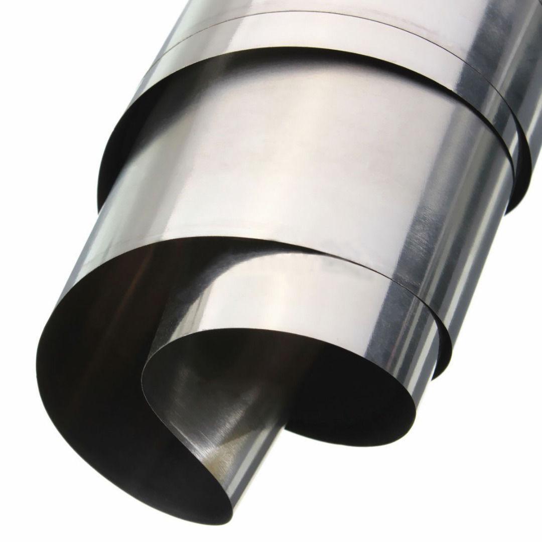 US Stock 0.02mm x 100mm x 2000mm 304 Stainless Steel Fine Plate Sheet Foil